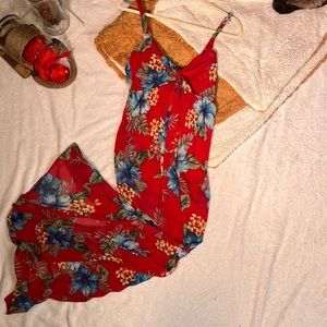 Fashion nova sheer floral coverup